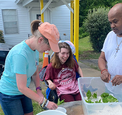 Workshop project close-up